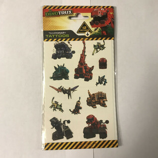 NALJEPNICE: DINOTRUX, Dim. 20 x 10 cm (10 kom.)