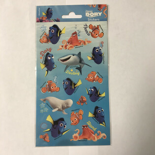 NALJEPNICE: DISNEY POTRAGA ZA DORY, 20 x 10 cm (10 kom.)