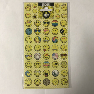 Naljepnice SMILEY WORLD, 20 x 10 cm (10 kom)