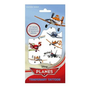 Privremene Tetovaže Disney Planes, Dim. 20 x 10 cm (10 kom.)