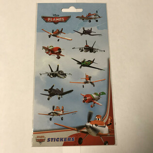 List s naljepnicama: DISNEY PLANES, dim. 20 x 10 cm (10 kom)