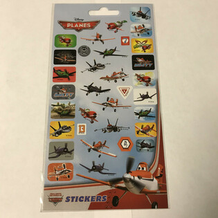 List s Naljepnicama Disney Planes, 20 x 10 cm (10 kom.)