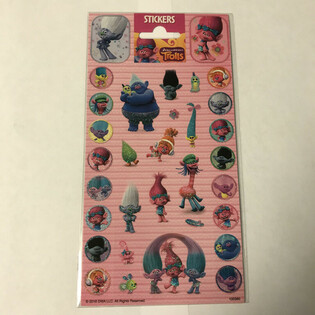 Naljepnice TROLLS - 20 x 10 cm (10 kom.)