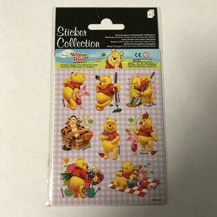 Listovi s naljepnicama: Disney Medo Pooh, 16 x 9 cm (10 kom.)