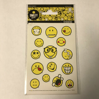 LIST S NALJEPNICAMA: SMILEY&rsquo;S, 16 x 9 cm (10 kom.)