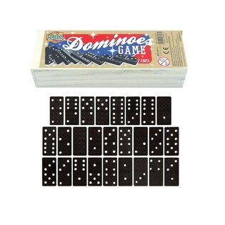 DOMINO IGRA U DRVENOJ KUTIJI (12 kom.)