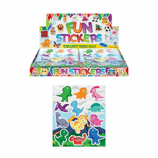 FUN STICKERS &ndash; MODEL: DINOSAUR (120 kom.)
