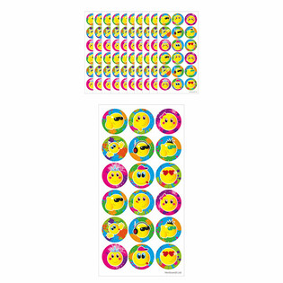 Zabavne Naljepnice Smileys &ndash; 18 Naljepnica po Listu (10 kom.)