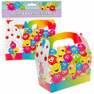 KUTIJICA ZA DARIVANJE SMILEY 12x12.5x6 Cm. (12 kom.)