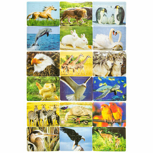 MIX Male Puzzle sa Životinjama (72 kom.)