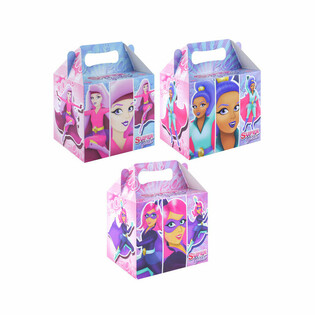 KUTIJA ZA MENU &ndash; SUPER GIRLS &ndash; 14 x 9,5 x 18 cm (24 kom.)
