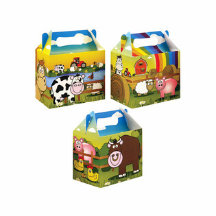 Dječja Kutija za Menu Farma &ndash; 14 x 9,5 x 18 cm (12 kom.)