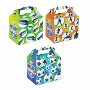 Menu Box &ndash; NOGOMET &ndash; 14 x 9,5 x 18 cm (24 kom)
