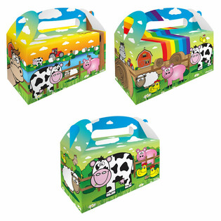 Menu kutija &ndash; Farma &ndash; 22.5 x 9.5 x 18 cm (12 kom.)