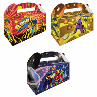 Kutija za Meni – Superheroji – 22,5 x 9,5 x 18 cm (12 kom.)
