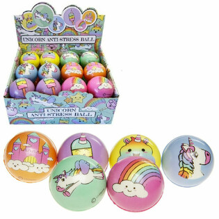 ANTI-STRES LOPTA - JEDNOROG / UNICORN (24 kom.)