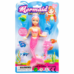 Lutka Sirena na Kartici MERMAID (12 kom.)