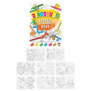 Bojanka Bojanje po brojevima - Dinosaur (48 komada)