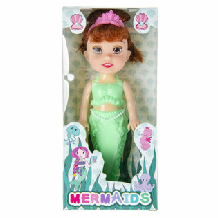 Preslatka lutka sirena u kutijici s prozorom, 18 cm (12 kom.)