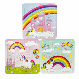 MIX Unicorn Puzzle - 14 x 14 cm (50 kom.)