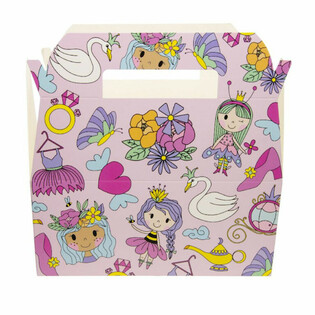 Kutija za Dječji Menu Princeza - Menu Box - 22,5 x 12 x 9,5 cm (24 kom.)