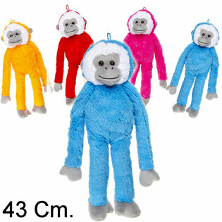 Veliki Pli&scaron;ani Majmun, 43 cm - Mix Boja (12 kom.)