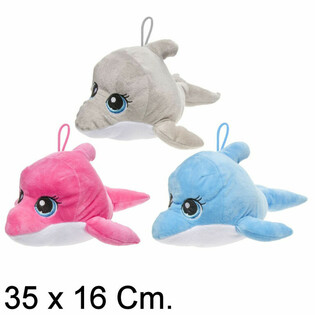 Veliki Pli&scaron;ani Delfin, 35 cm - Mix Boja (6 kom.)