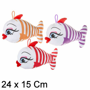 Pli&scaron;ana Vesela Riba s Velikim Usnama - 24 cm - Mix (12 kom)
