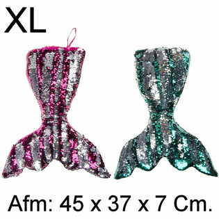 XL Pli&scaron;ani Jastuk Rep Sirene - 45 cm - Mix Boja (4 kom.)