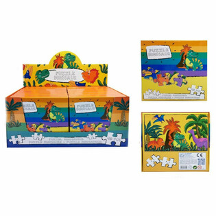 Puzzle Dinosauri 48 komada - Display (12 komada)