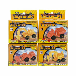 Kocke za Građenje Bricks - Mix Građevinskih Vozila (12 kom.)