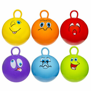 Lopta za Skakanje Smiley - Promjer: 46 Cm (6 kom.)