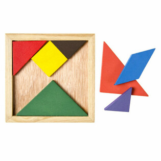 Drveni Tangram set slagalica (12 komada)