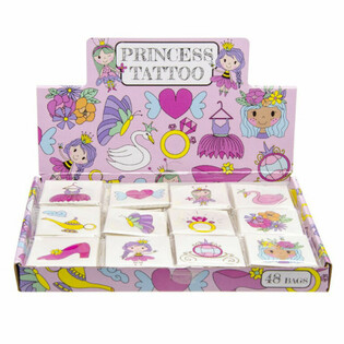 Tetovaže za princeze Fun - Display od 48 paketa