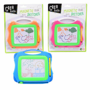 CREA KIDS - Magnetna Ploča za Crtanje u Boji (12 kom.)