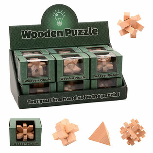 Display drvenih IQ puzzli (12 komada)