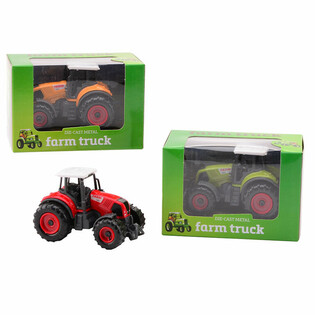 FARM MASTERS - DIE CAST TRAKTOR U POKLON KUTIJI (12 kom.)