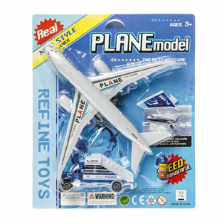 Set za igru Zračna luka s avionom na karti