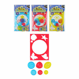 Spirograf - Spiralni Blok za Crtanje (12 kom.)