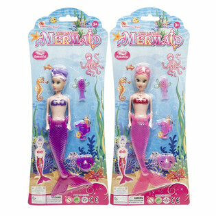 Lutka Sirena na Kartonu (6 kom.)