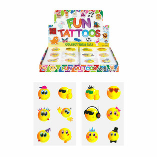 Smiley Fun Tetovaže u Displayu (96 komada)