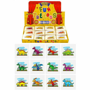 Privremene Tetovaže Dinosauri - Pakiranje 12 kom, Display od 48 pakiranja