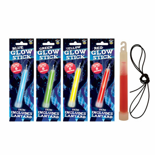 Svijetleći Štapić Glow Stick Breaklight - 15cm s Uzicom - Mix Boja (12 kom.)