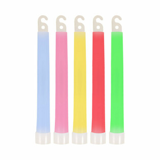 SVIJETLEĆI ŠTAPIĆI GLOW STICK - 15CM S VRPCOM - MIX BOJA (25 kom.)