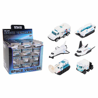 DIE CAST - SVEMIRSKA AVANTURA - SVEMIRSKA VOZILA, omjer 1:64 - U DISPLAYU (48 kom.)