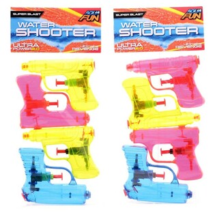 Set Vodnih Pi&scaron;tolja Aqua Fun - 4 Komada, 11 cm