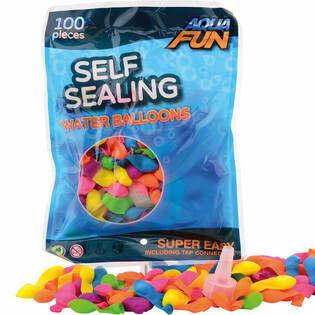 AQUA FUN - 100x Samozatvarajuće Vodene Bombe (6 komada)