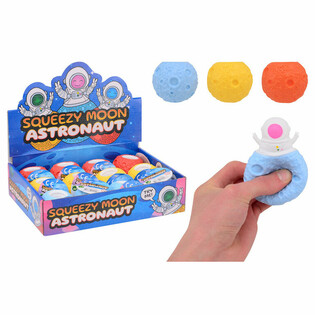 Astronaut Squeezy Moon Ball - U Displayu (12 Komada)