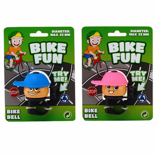 BIKE FUN Zvonce za Dječji Bicikl na Kartici (24 kom.)