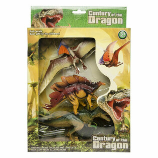 SET OD 3 FIGURICE DINOSAURA - U VELIKOJ POKLON KUTIJI (1 kom.)
